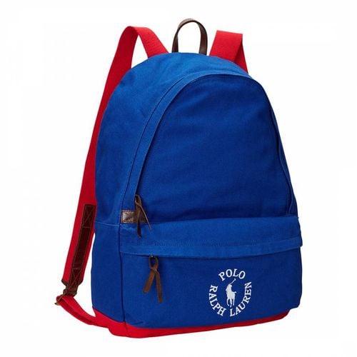 Embroidered Logo Canvas Backpack - Polo Ralph Lauren - Modalova