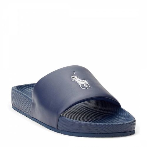 Navy Cayson Pony Logo Sliders - Polo Ralph Lauren - Modalova