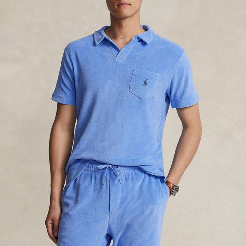 Custom Slim Cotton Blend Polo Shirt - Polo Ralph Lauren - Modalova