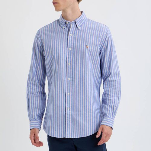 Stripe Custom Fit Cotton Oxford Shirt - Polo Ralph Lauren - Modalova