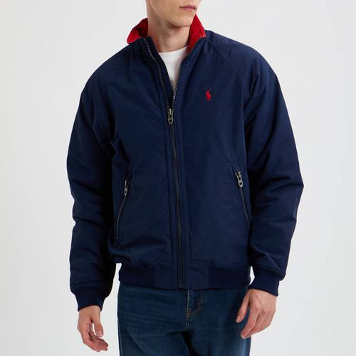 Navy Blue Cotton Blend Jacket - Polo Ralph Lauren - Modalova