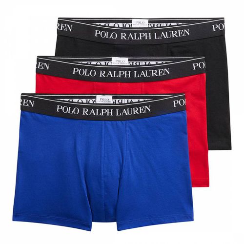 Black Multi 3 Pack Classic Cotton Blend Boxers - Polo Ralph Lauren - Modalova