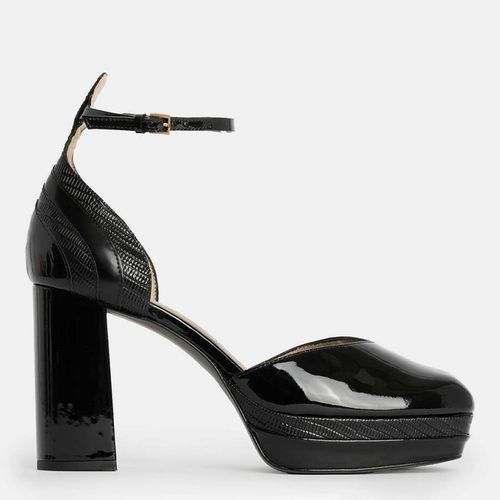 Black Tiffany Platform Heels - AllSaints - Modalova