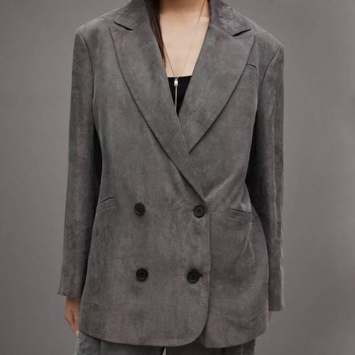 Grey Elle Tailored Blazer - AllSaints - Modalova