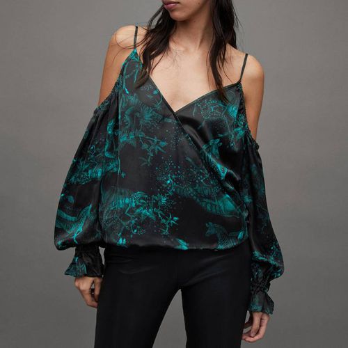 Green Poppy Cosmic Top - AllSaints - Modalova