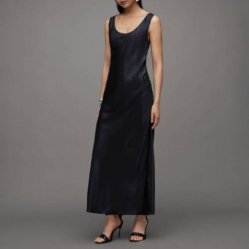 Navy Cody Midi Dress - AllSaints - Modalova