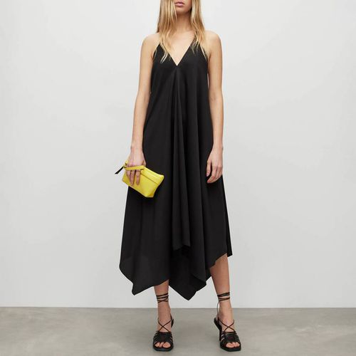 Black Lil Midi Dress - AllSaints - Modalova