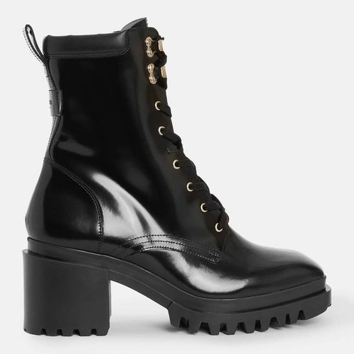 Black Indigo Heeled Boots - AllSaints - Modalova