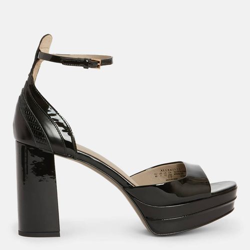 Black Tia Platform Heels - AllSaints - Modalova