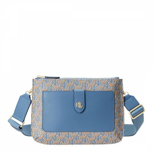 Blue Leather Crossbody Bag - Lauren Ralph Lauren - Modalova