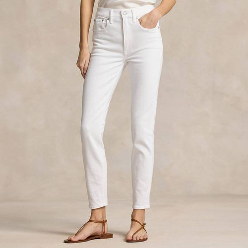 White High Rise Slim Stretch Jeans - Polo Ralph Lauren - Modalova