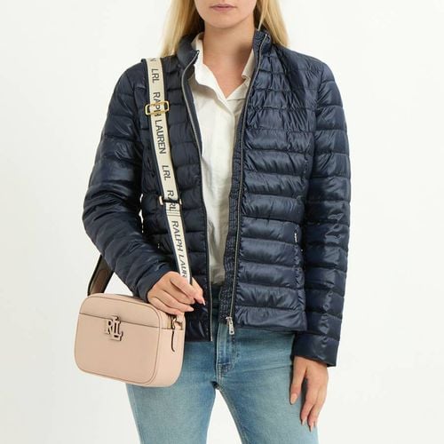 Navy Quilted Coat - Lauren Ralph Lauren - Modalova