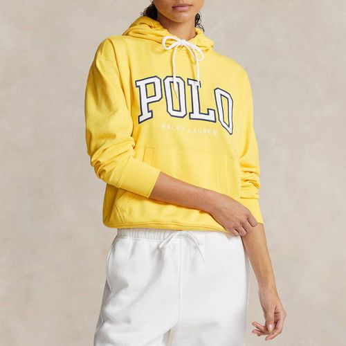 Yellow Terry Cotton Blend Hoodie - Polo Ralph Lauren - Modalova