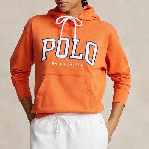 Orange Terry Cotton Blend Hoodie - Polo Ralph Lauren - Modalova