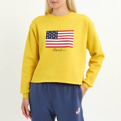 Flag Logo Cotton Blend Sweatshirt - Polo Ralph Lauren - Modalova