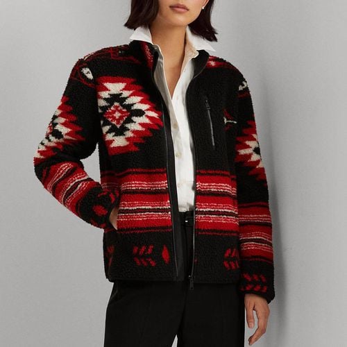 Black Jacquard Print Jacket - Lauren Ralph Lauren - Modalova