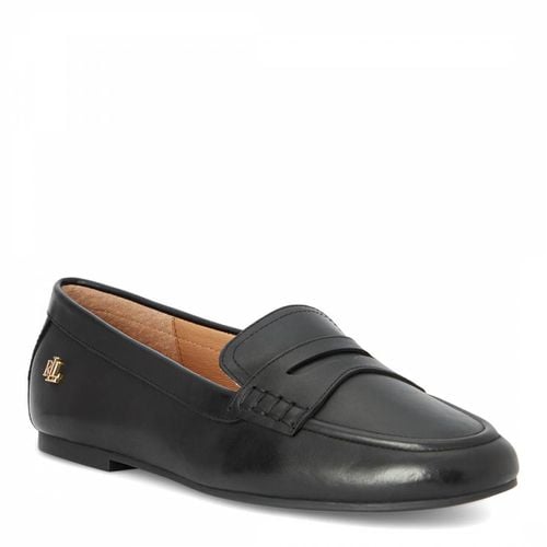 Adison Burnished Leather Loafers - Lauren Ralph Lauren - Modalova