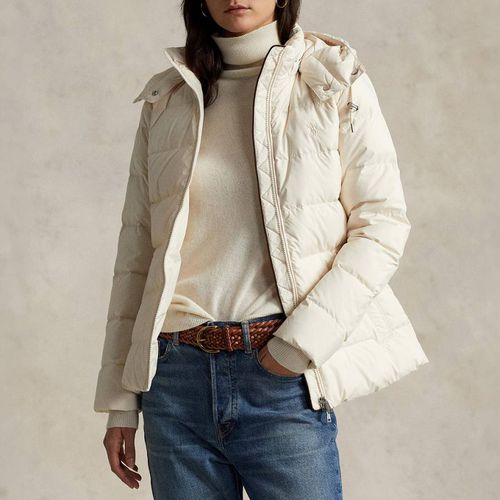 Cream Belmont Puffer Coat - Polo Ralph Lauren - Modalova