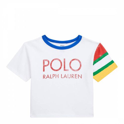 Toddler Girl′s Logo Cotton Boxy T-Shirt - Polo Ralph Lauren - Modalova