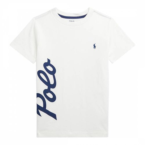 Younger Boy′s Side Logo Cotton T-Shirt - Polo Ralph Lauren - Modalova