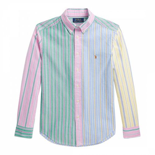 Older Boy′s Striped Oxford Cotton Shirt - Polo Ralph Lauren - Modalova