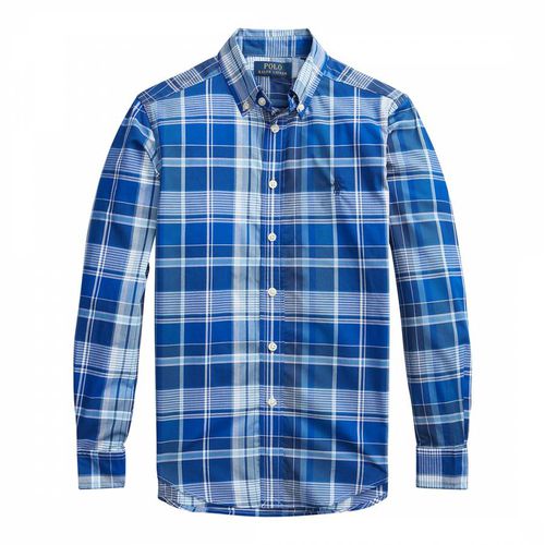 Older Boy′s Plaid Cotton Poplin Shirt - Polo Ralph Lauren - Modalova