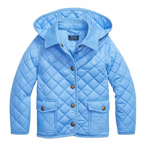 Younger Girl′s Quilted Water Resistant Barn Jacket - Polo Ralph Lauren - Modalova