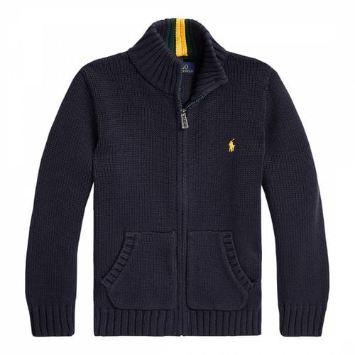 Younger Boy′s Cotton Full Zip Jumper - Polo Ralph Lauren - Modalova