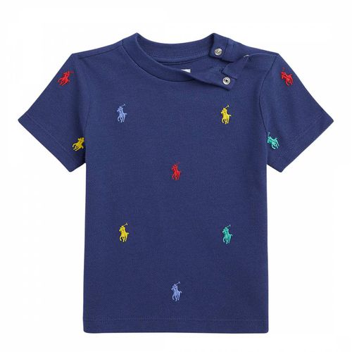 Baby Boy′s Dark Pony Print Cotton T-Shirt - Polo Ralph Lauren - Modalova