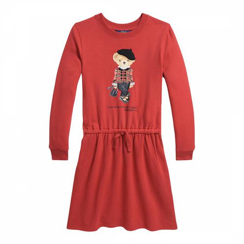 Older Girl′s Teddy Logo Cotton Fleece Dress - Polo Ralph Lauren - Modalova