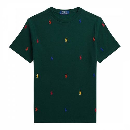 Older Boy′s Dark Pony Print Cotton T-Shirt - Polo Ralph Lauren - Modalova