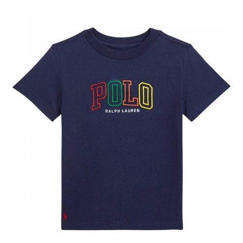 Younger Boy′s Rainbow Logo Cotton T-Shirt - Polo Ralph Lauren - Modalova