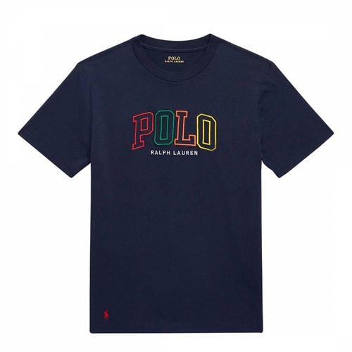 Older Boy′s Rainbow Logo Cotton Jersey T-Shirt - Polo Ralph Lauren - Modalova