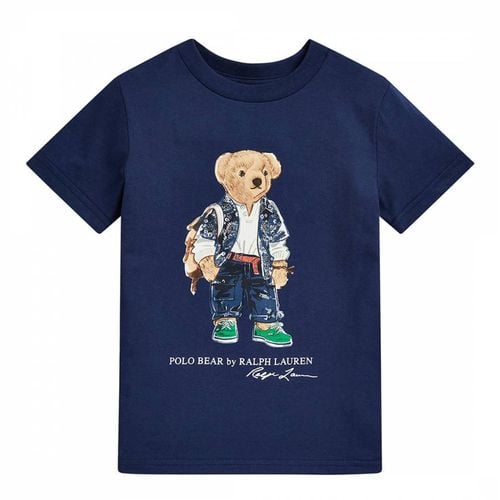 Younger Boy′s Dark Teddy Logo Cotton T-Shirt - Polo Ralph Lauren - Modalova