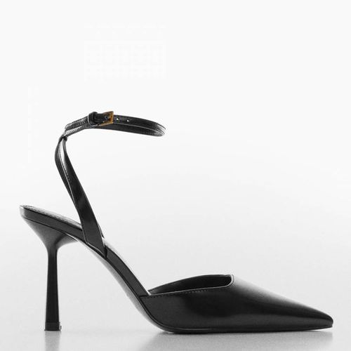 Black Cromo Heeled Shoes - Mango - Modalova