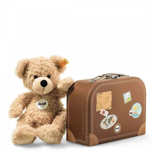 Fynn Teddy Bear In Suitcase Beige - Steiff - Modalova