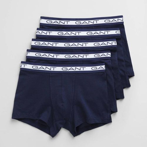 Navy Core 5 Pack Trunks - Gant - Modalova