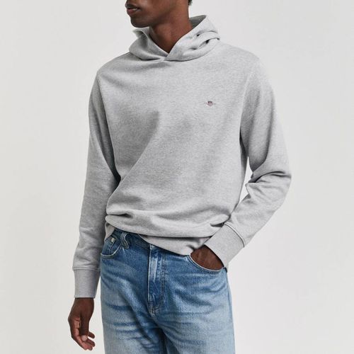 Regular Embroidered Archive Shield Hoodie - Gant - Modalova