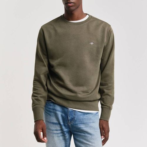 Khaki Regular Embroidered Archive Shield Sweatshirt - Gant - Modalova