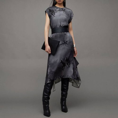 Grey Gian Dionne Dress - AllSaints - Modalova