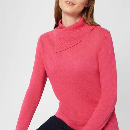 Pink Courtney Wool Blend Jumper - Hobbs London - Modalova