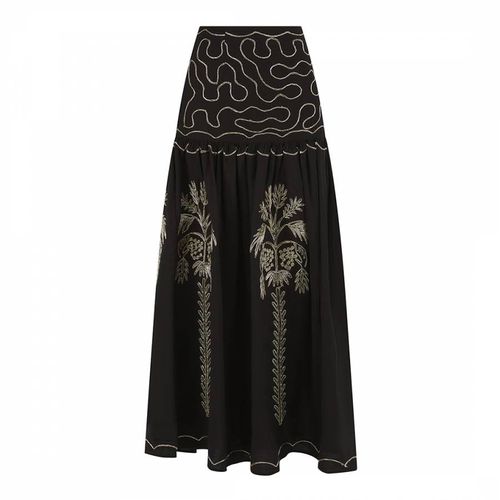 Black & Gold Pia Skirt - Pranella - Modalova