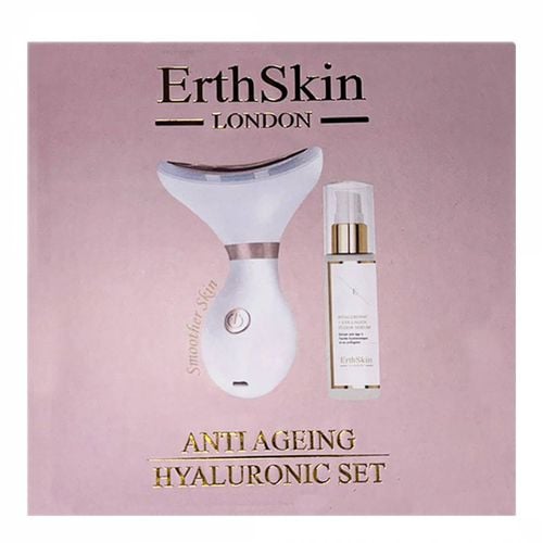 Anti-Ageing Hyaluronic Acid Set Neck &Amp; Jawliner + Hyaluronic Acid Serum - ERTH SKIN - Modalova