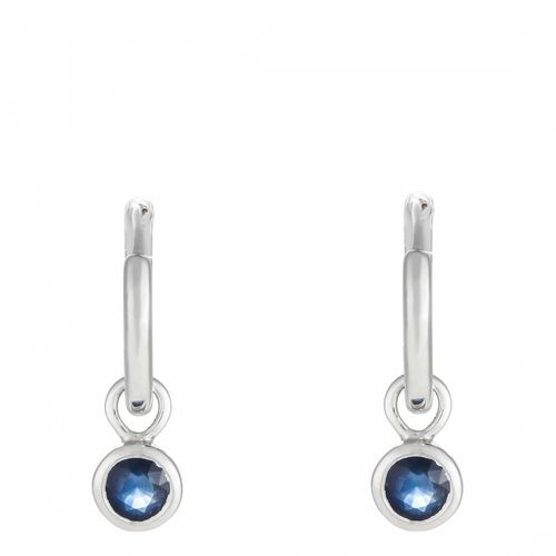 Silver Tereza Sapphire Earrings - MUSE - Modalova