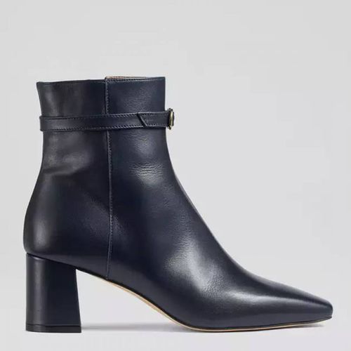 Natalia Leather Heeled Ankle Boots - L K Bennett - Modalova