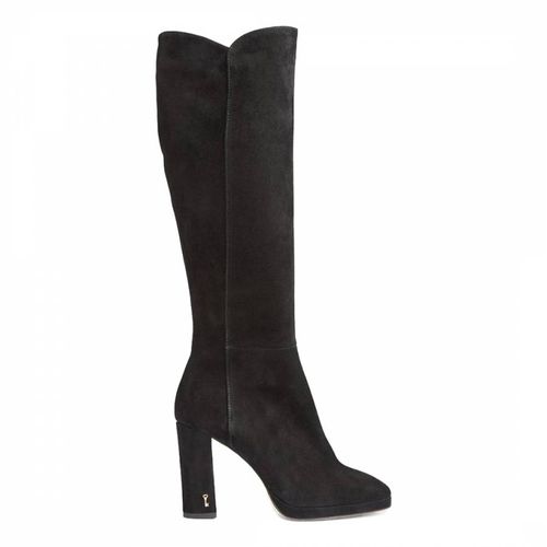 Samira Suede Platform Heeled Long Boots - L K Bennett - Modalova