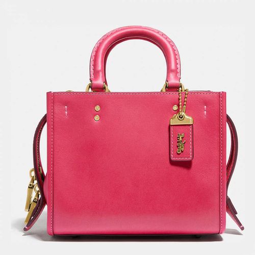 Bright Carmine Original Natural Leather Rogue Bag 17 - Coach - Modalova