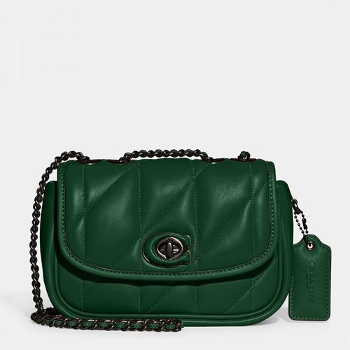 Dark Pine Quilted Pillow Madison Shoulder Bag 18 - Coach - Modalova