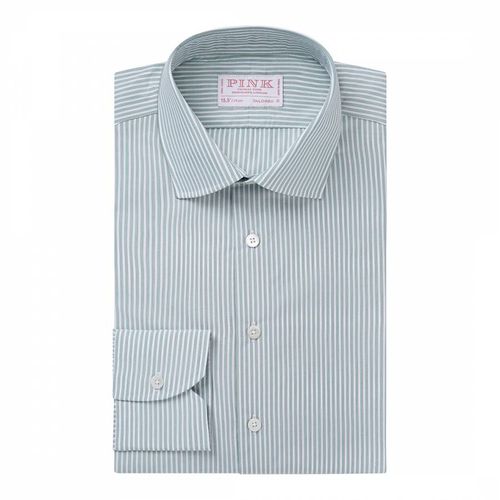 Stripe Tailored Fit Egyptian Cotton Shirt - Thomas Pink - Modalova