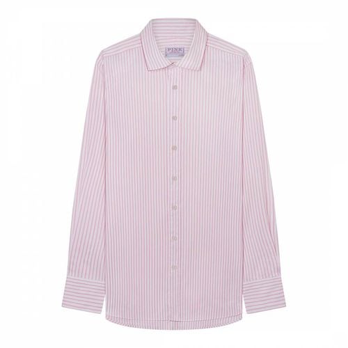 Stripe Tailored Fit Cotton Shirt - Thomas Pink - Modalova